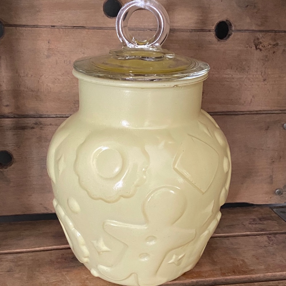 1960’s Hazel Atlas Gingerbread Man Cookie Jar